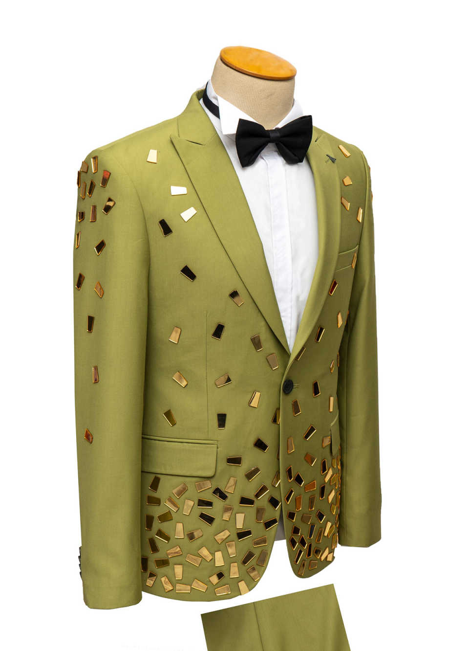 Men Formal Wear Modern - بدلة رجالية رسمية مرصعة بالألماس الكبير
