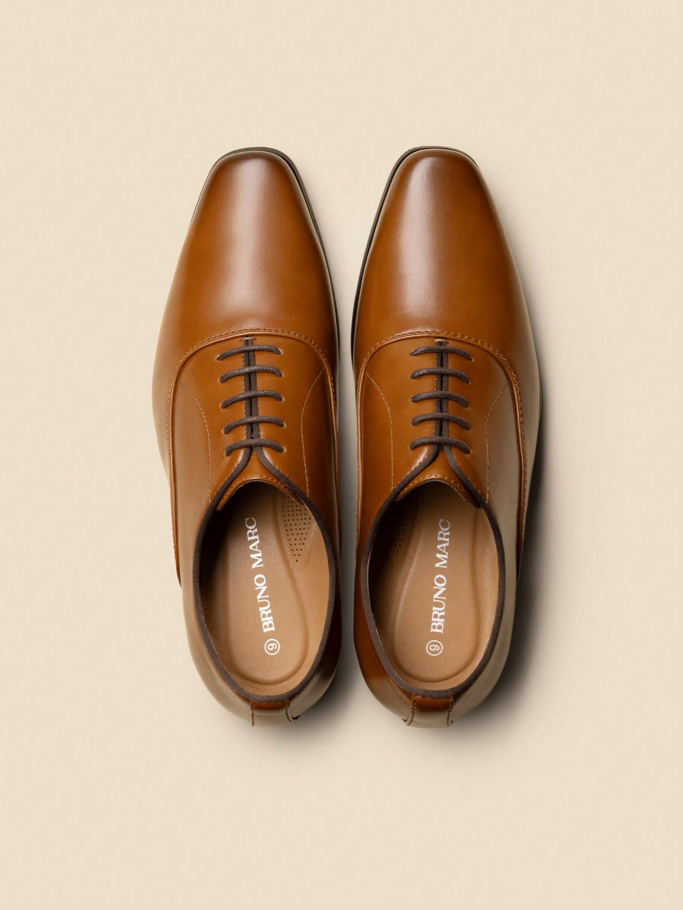 Formal Men Daily Wear Footwear - أحذية أوكسفورد رسمية باللون البني للرجال،