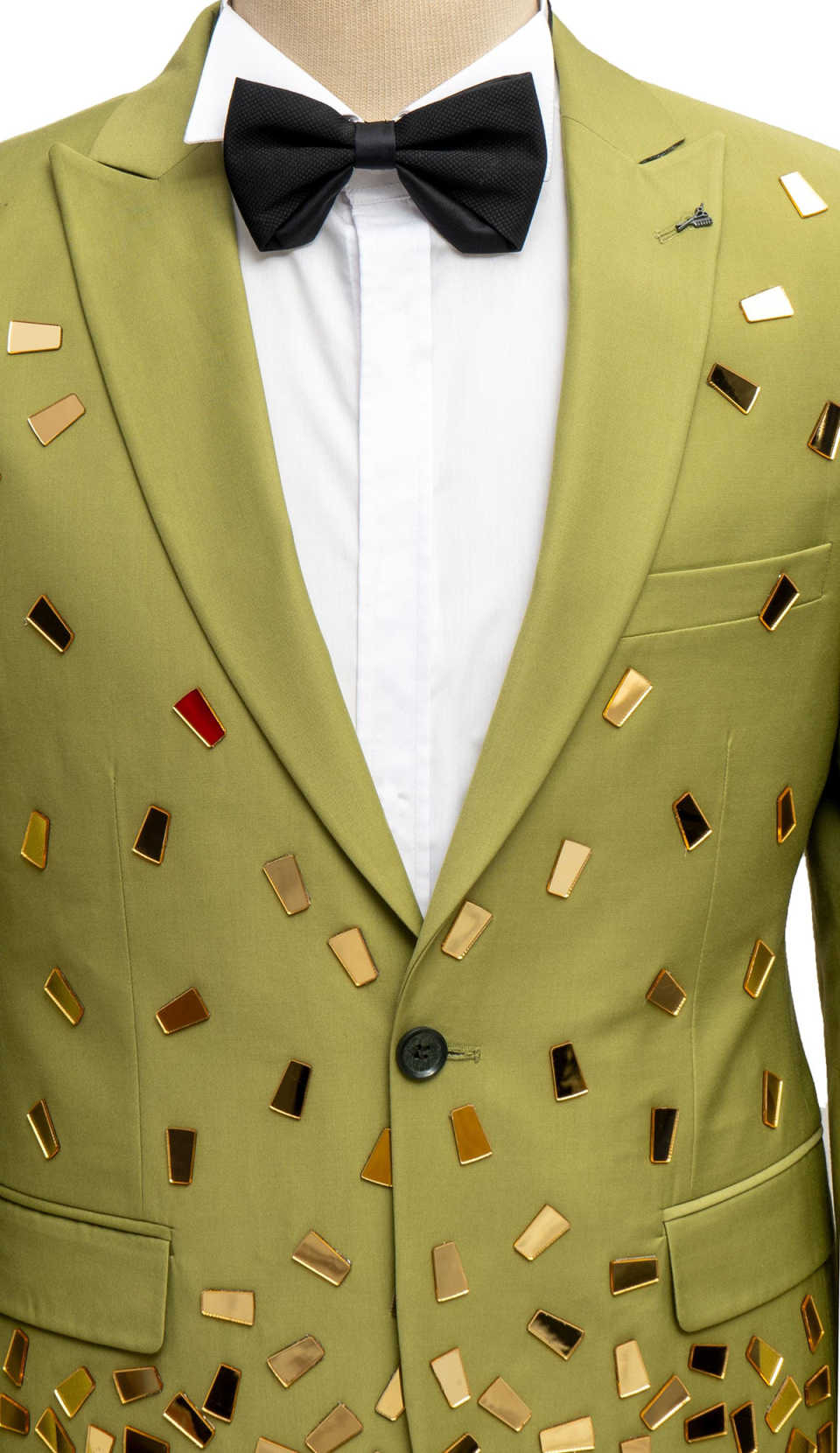 بدلة رجالية رسمية مرصعة بالألم - مراجعة Men Formal Wear Modern وسعره