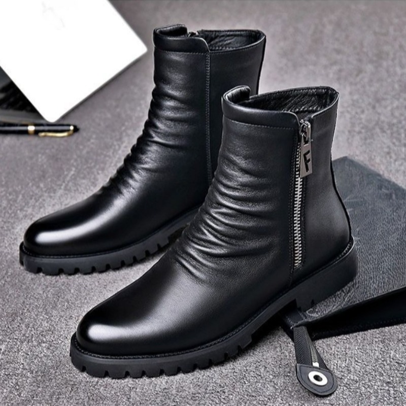 أحذية عالية الجودة للرجال أحذي - مراجعة Men Formal Wear With Boots وسعره