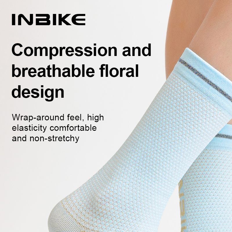 INBIKE-جوارب ركوب الدراجات الص - مراجعة Sock Garter Men وسعره
